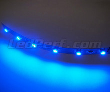 Banda flexible estándar de 6 LEDs cms TL azul