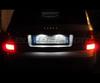 Pack de LED (blanco puro 6000K) placa de matrícula trasera para Audi A2