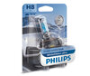 1x lámpara H8 Philips WhiteVision ULTRA +60 % 35W - 12360WVUB1