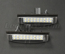 Pack de 2 módulos de LED placa de matrícula trasera TOYOTA y LEXUS (tipo 3)