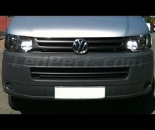 Pack LEDs para luces de circulación diurna de LED (blanco xenón) para VW Multivan/Transporter T5