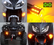 Pack de intermitentes delanteros de LED para Kawasaki D-Tracker 150