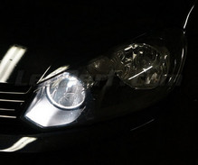 Pack de bombillas de luces de circulación diurna y de carretera H15 Xenón Efecto para Volkswagen Sharan 7N