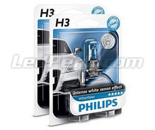 Pack de 2 bombillas H3 Philips WhiteVision (Nuevas)