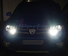 Pack LEDs luces de circulación diurna/luces de posición (blanco xenón) para Dacia Sandero 2