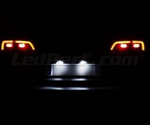 Pack de LED (blanco 6000K) placa de matrícula trasera para Seat Alhambra 7N