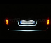 Pack de LED (blanco puro) placa de matrícula trasera para BMW X5 (E53)