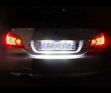 Pack de LED (blanco puro) placa de matrícula trasera para BMW Serie 5 (E60 E61)