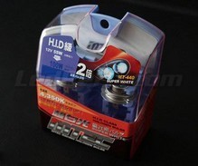Pack de 2 bombillas H4 MTEC Super White - Blanco puro