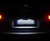 Pack iluminación LED de placa de matrícula (blanco xenón) para Mitsubishi Pajero sport 1