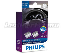 2x Resistencias Philips Canbus 5W para luces de posición y placa LED - 12956X2