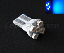Bombilla T10 Efficacity de 5 LEDs TL azules w5w