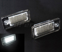 Pack de módulos de LED para placa de matrícula trasera de Audi A4 B6