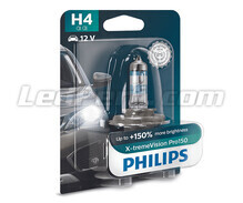 1x lámpara H4 Philips X-tremeVision PRO150 60/55W 12 V - 12342XVPB1