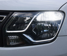 Pack luces de posición y luces de circulación diurna (blanco xenón) para Dacia Duster (rediseñado)