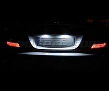Pack de LED (blanco puro 6000K) placa de matrícula trasera para Mercedes SLK R171