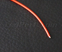 Cable rojo 0,5 mm² - 1 metro