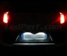 Pack iluminación LED de placa de matrícula (blanco xenón) para Kia Picanto 2