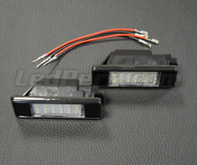 Pack de 2 módulos de LED placa de matrícula trasera PEUGEOT / CITROEN (tipo 2)