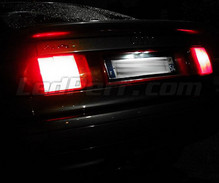 Pack de LED (blanco puro 6000K) placa de matrícula trasera para Audi 80 / S2 / RS2