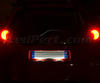 Pack iluminación LED de placa de matrícula (blanco xenón) para Peugeot 107
