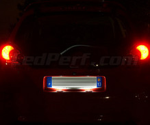 Pack iluminación LED de placa de matrícula (blanco xenón) para Peugeot 107