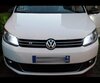 Pack de bombillas de luces de circulación diurna y de carretera H15 Xenón Efecto para Volkswagen Touran 3