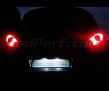Pack iluminación LED de placa de matrícula (blanco xenón) para Opel Corsa D