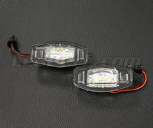 Pack de 2 módulos de LED placa de matrícula trasera HONDA (tipo 2)