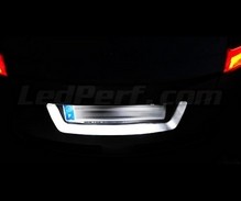 Pack iluminación LED de placa de matrícula (blanco xenón) para Renault Megane 2