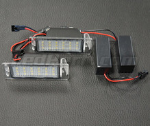 Pack de 2 módulos de LED placa de matrícula trasera OPEL y CHEVROLET (tipo 3)