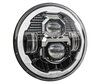 Óptica moto Full LED negra para faro redondo 7 pulgadas - Tipo 6