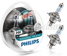 Pack de 2 bombillas H4 Philips X-treme Vision +130% (Nuevas)