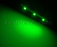 Banda flexible estándar de 3 LEDs cms TL verde