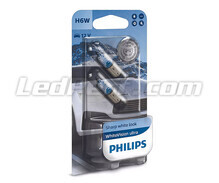 Pack de 2 luces de posición halógenas Philips BlueVision ULTRA - Blanco - Casquillo H6W