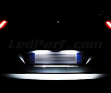 Pack de LED (blanco puro) placa de matrícula trasera para Ford Focus MK2
