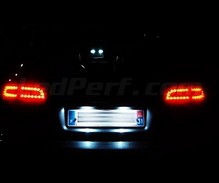 Pack de LED (blanco puro 6000K) placa de matrícula trasera para Audi A6 C6