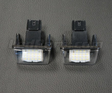 Pack de 2 módulos de LED placa de matrícula trasera PEUGEOT / CITROEN (tipo 1)