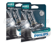 Paquete de 2 lámparas HIR2 Philips X-tremeVision PRO150 55W - 9012XVPB1