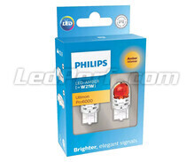 2x bombillas LED Philips WY21W Ultinon PRO6000 - Naranja - T20 - 11065AU60X2