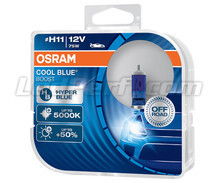 Pack de 2 bombillas H11 Osram Cool Blue Boost - 5000K - 62211CBB-HCB