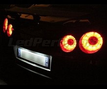 Pack iluminación LED de placa de matrícula (blanco xenón) para Nissan GTR R35