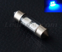 Bombilla tipo festoon 31 mm LEDs azules - C3W