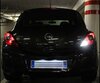 Pack de LEDs (blanco 6000K) luces de marcha atrás para Opel Corsa D