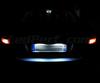 Pack iluminación LED de placa de matrícula (blanco xenón) para Renault Fluence