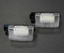 Pack de 2 módulos de LED placa de matrícula trasera NISSAN e INFINITI