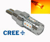 Bombilla T15 WY16W de 16 LEDs CREE - Ultrapotente - Naranja
