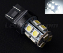 Bombilla W21/5W de 13 LEDs blancas de Alta Potencia, casquillo T20
