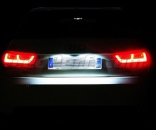 Pack de LED (blanco puro 6000K) placa de matrícula trasera para Audi A1