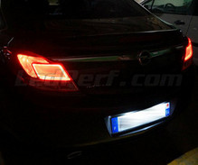 Pack iluminación LED de placa de matrícula (blanco xenón) para Opel Insignia